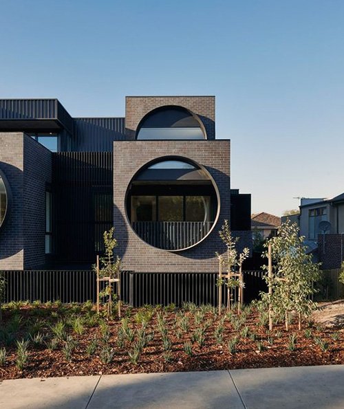 With large windows, open floor plans, and materials that blend with the landscape, these homes frame the panoramic beauty of mountains and valleys: Image Credits: BKK Architects